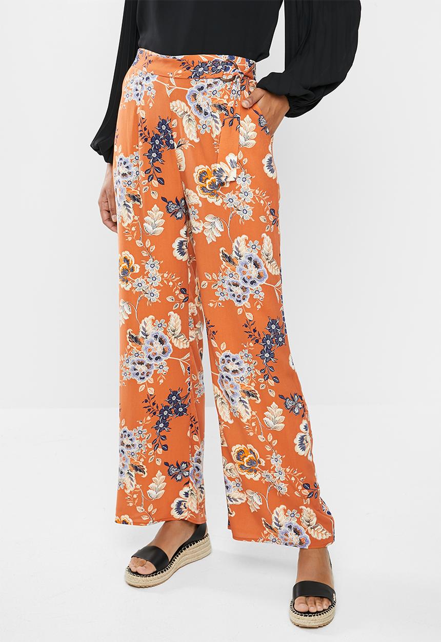 edit - D-ring relaxed fit trouser - orange