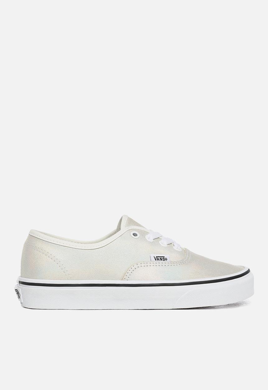 Vans - Authentic - (prism suede) metallic/blanc de blanc