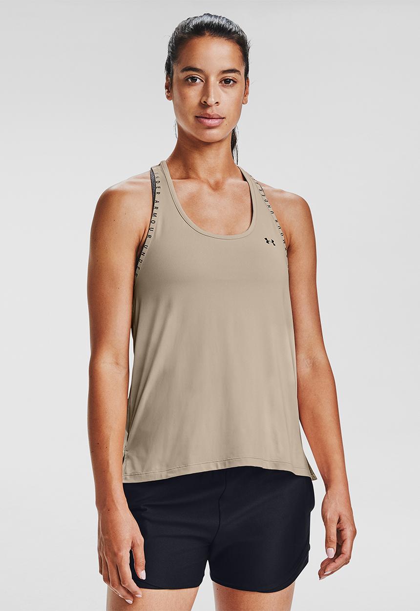 Under Armour - UA knockout tank - beige