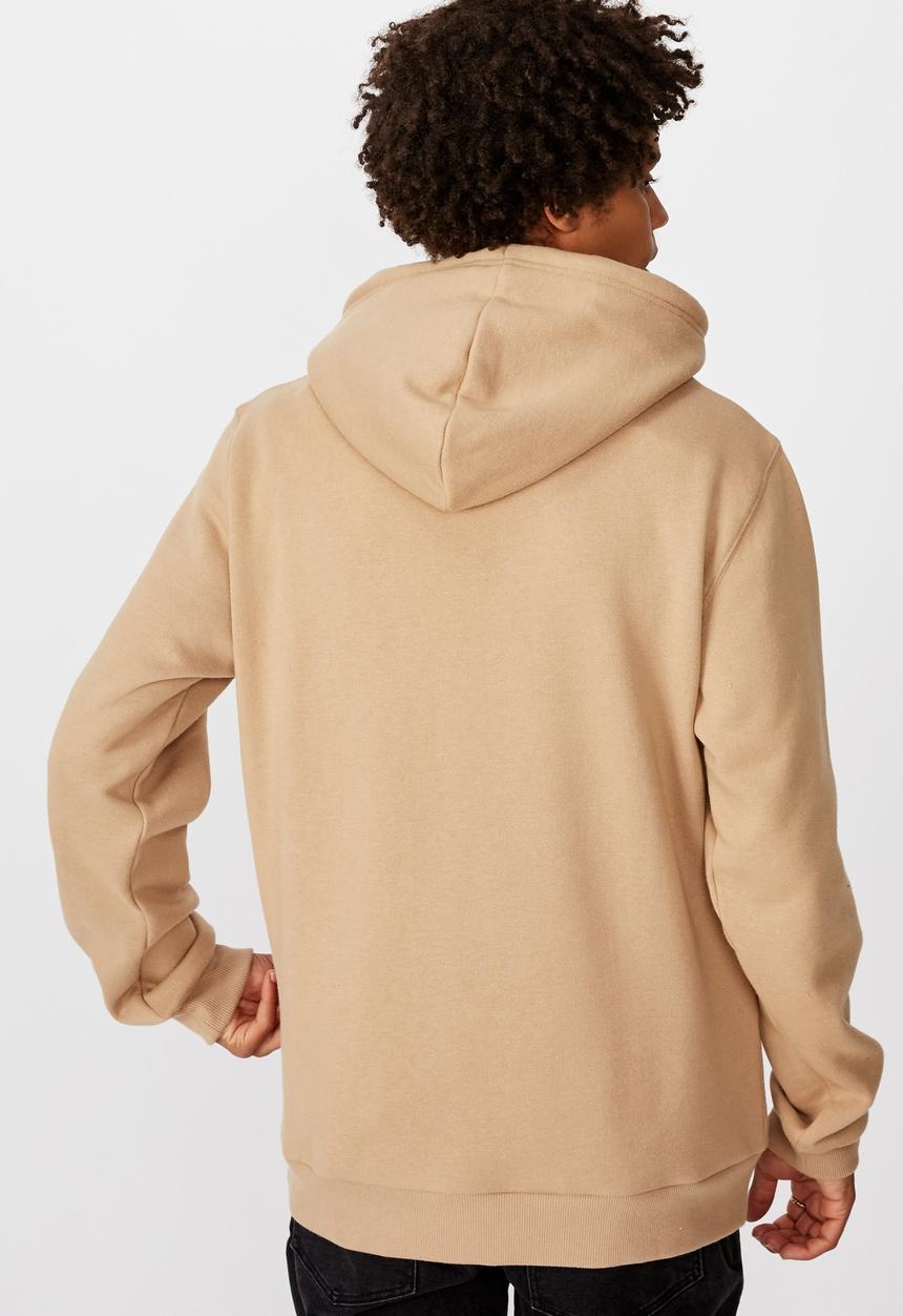 Factorie - Basic hoodie - desert brown