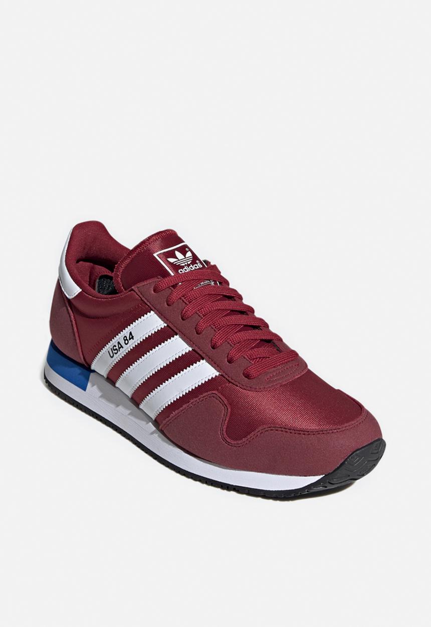 adidas Originals - Usa 84 - collegiate burgundy/ftwr white/blue