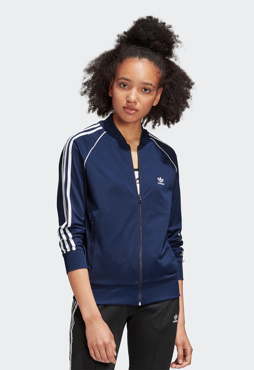 adidas Originals - SST tracktop - navy & white