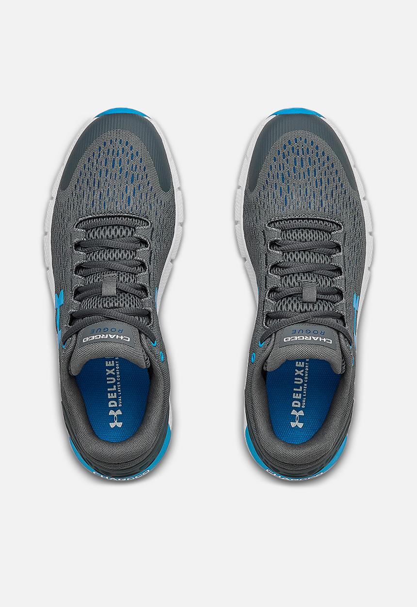 Under Armour - Ua charged rogue 2 - pitch grey / white / electric blue