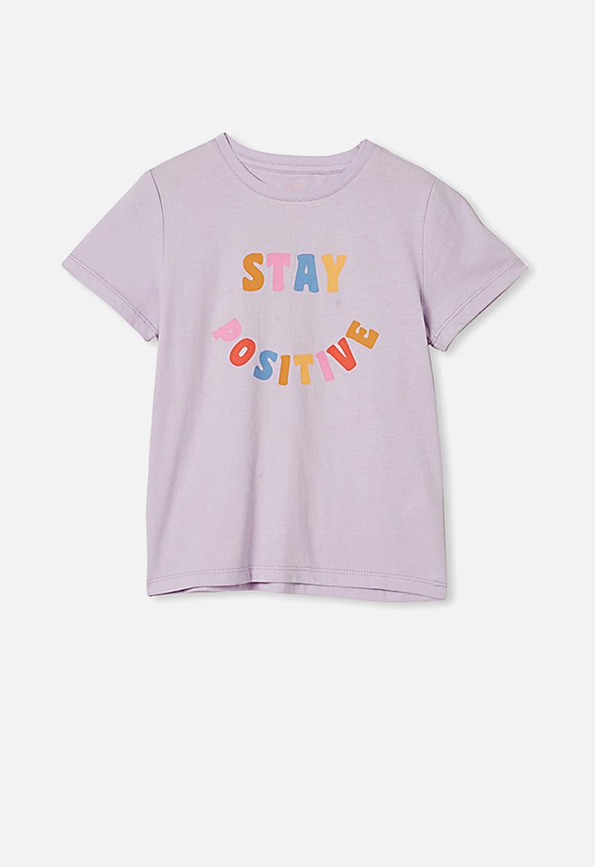 Cotton On - Penelope short sleeve tee - vintage lilac