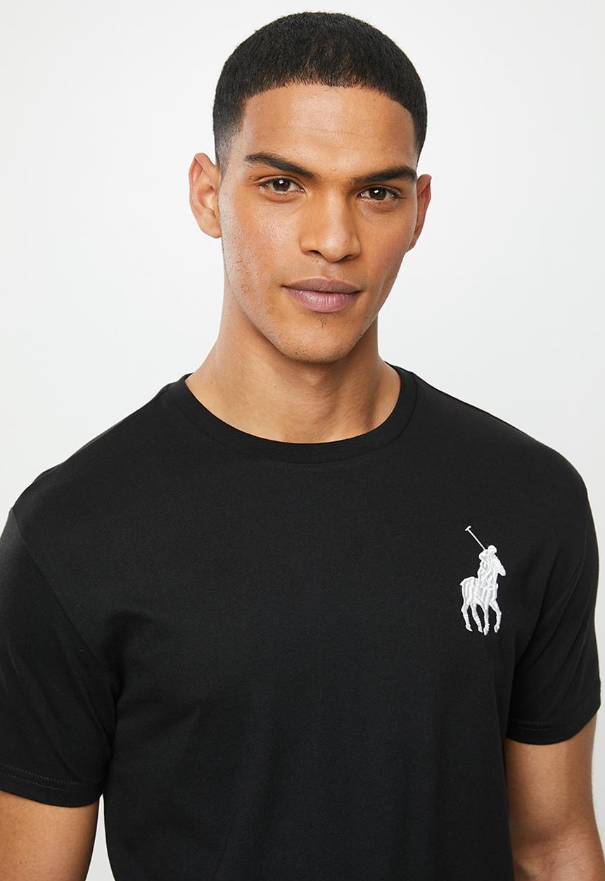POLO - Prs numerical tee - black