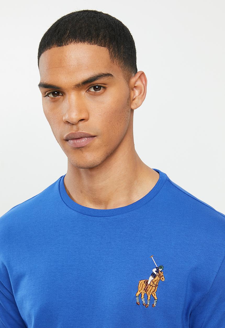 POLO - Prs big pony tee - blue