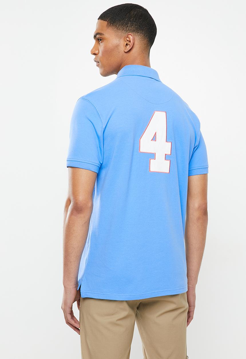 POLO - Prs logo mania golfer - blue