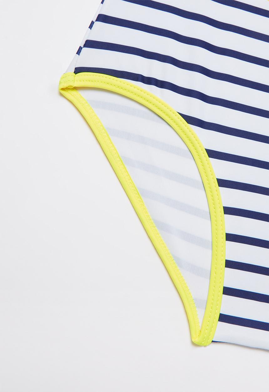 Pop Candy - Girls stripe swimsuit - multi
