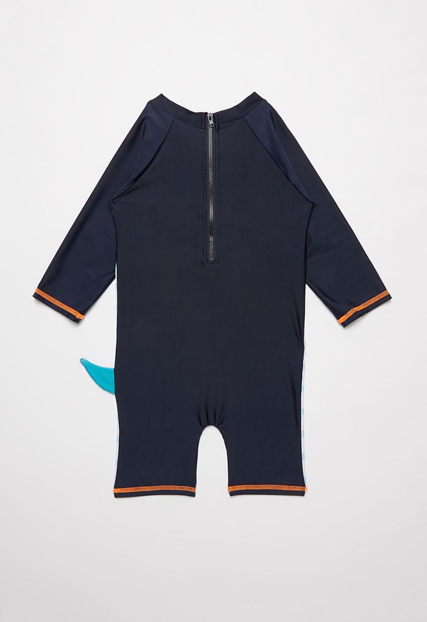Pop Candy - Boys dino swimsuit - blue