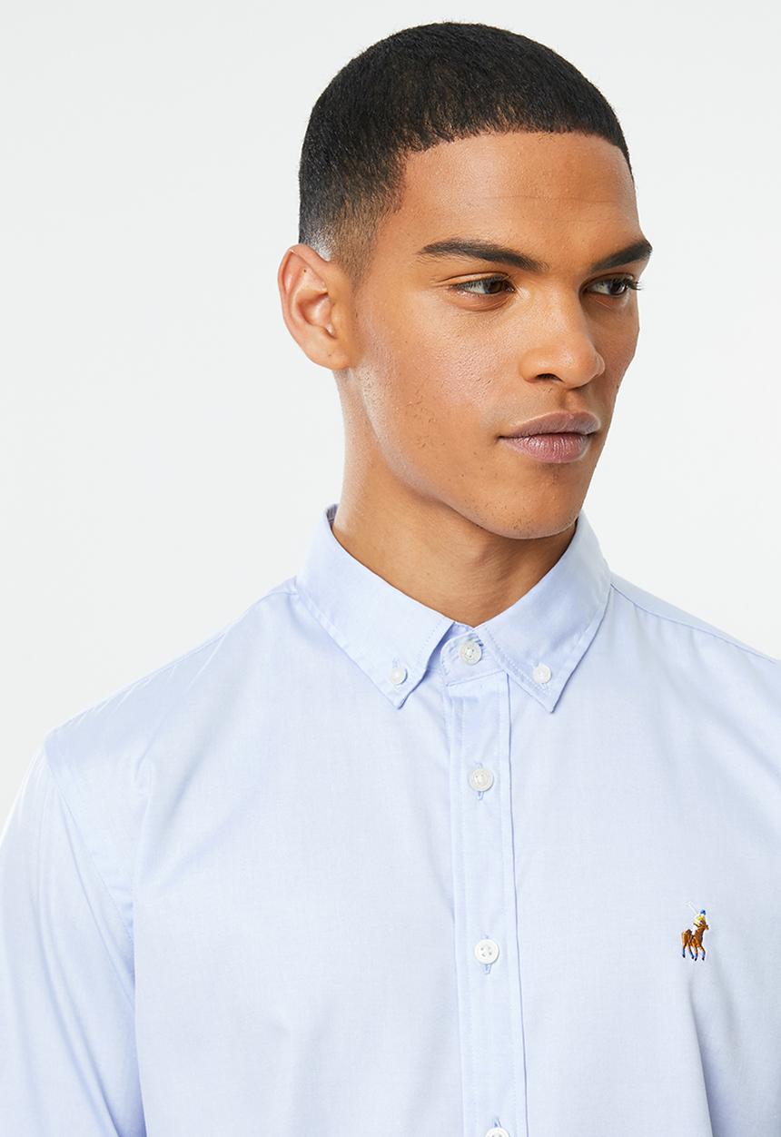 POLO - Prs Churchill oxford shirt - blue
