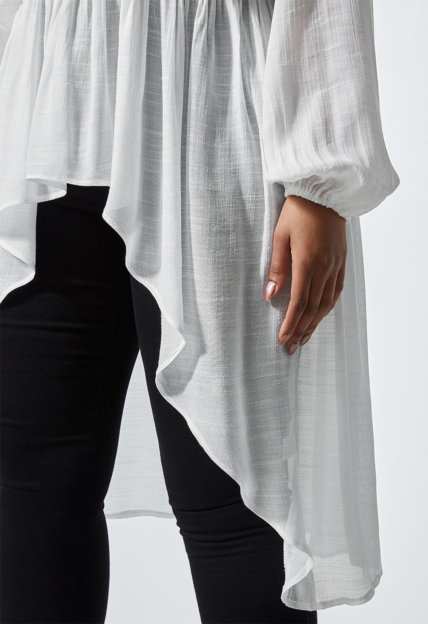 Superbalist - Hi-lo tunic - milk