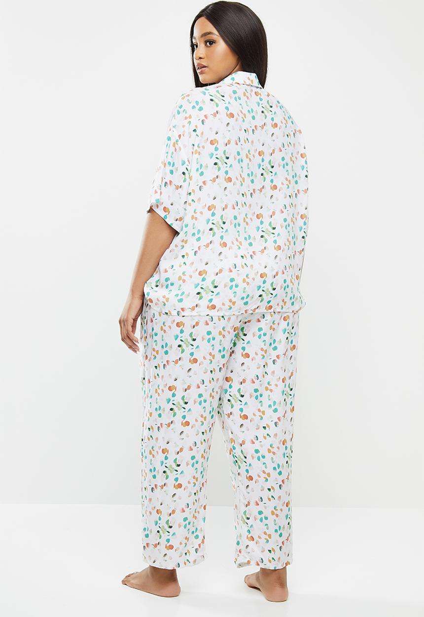 Superbalist - Plus sleep shirt & cullottes - multi