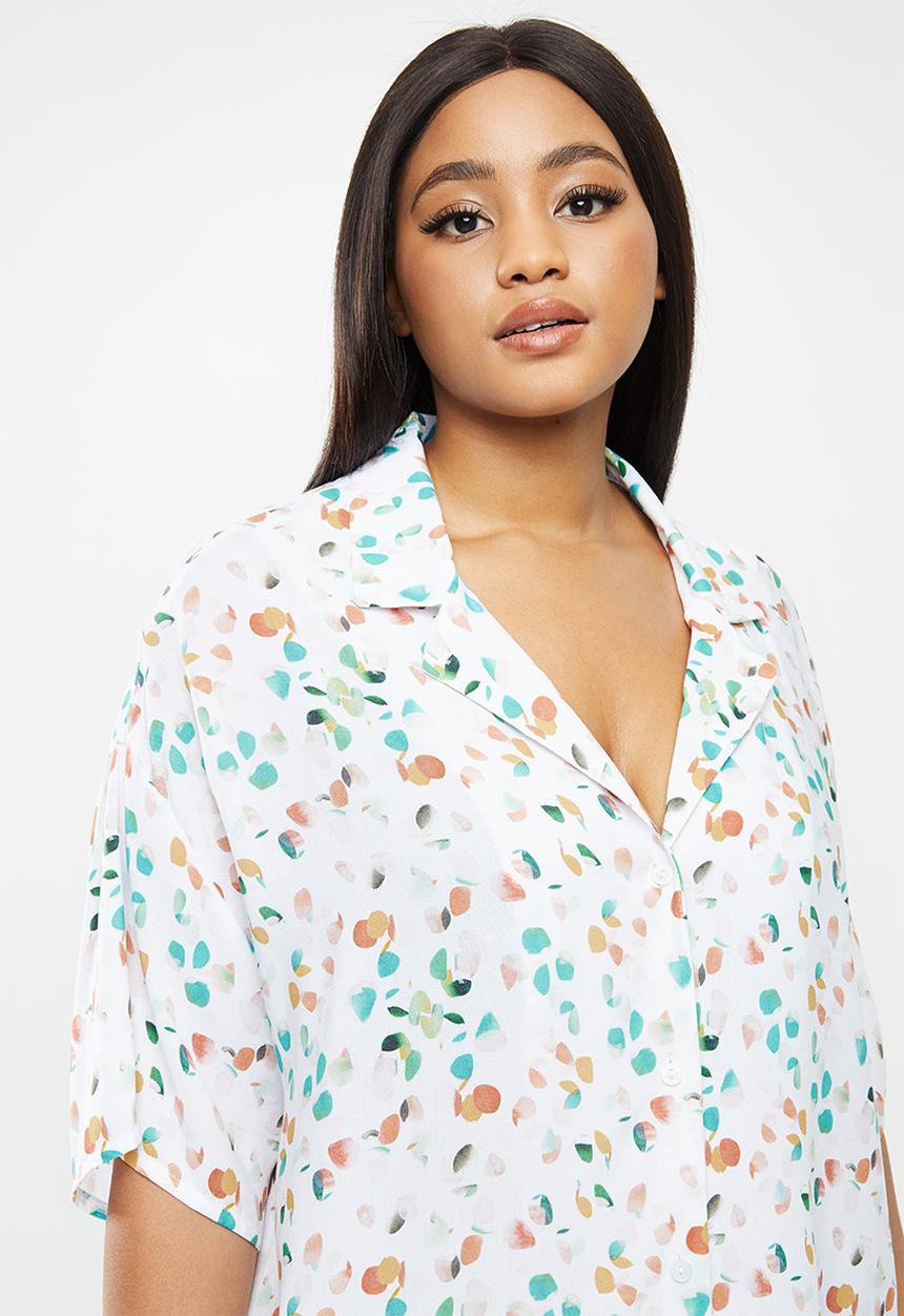 Superbalist - Plus sleep shirt & cullottes - multi