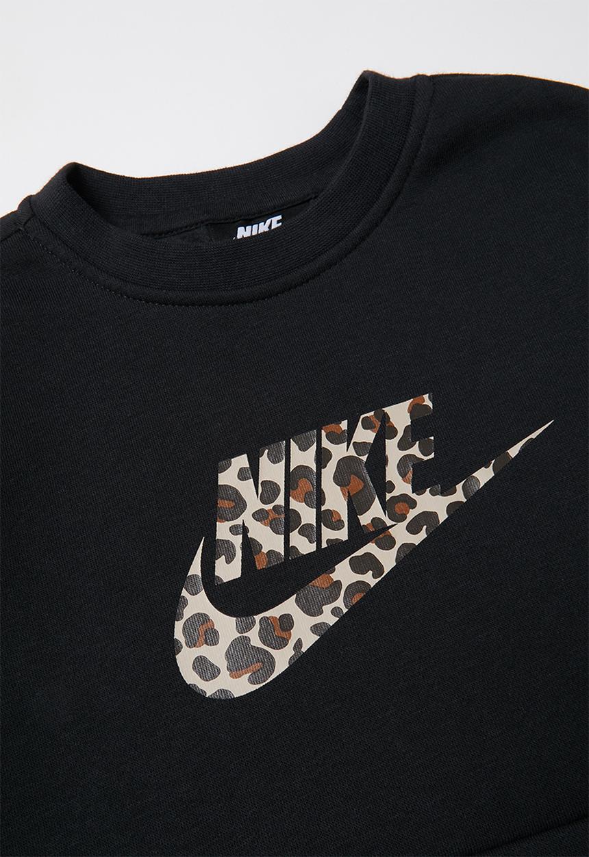Nike - Girl  NSW crew print pack - black