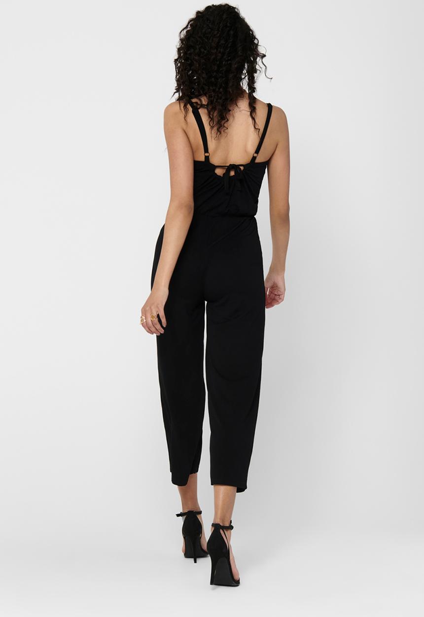 Jacqueline de Yong - Alina strap jumpsuit - black