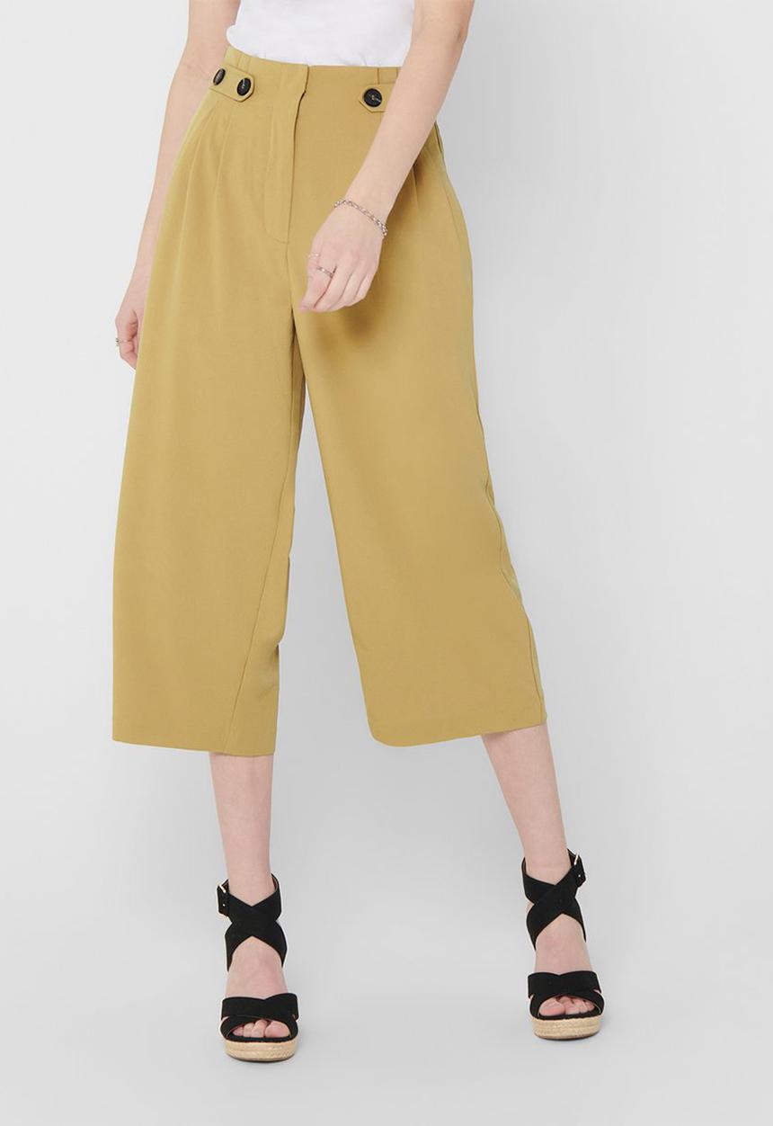 ONLY - Theia-journey life highwaist culotte - brown 