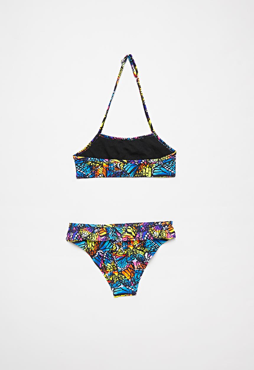 Rebel Republic - Girls printed bikini set - multi