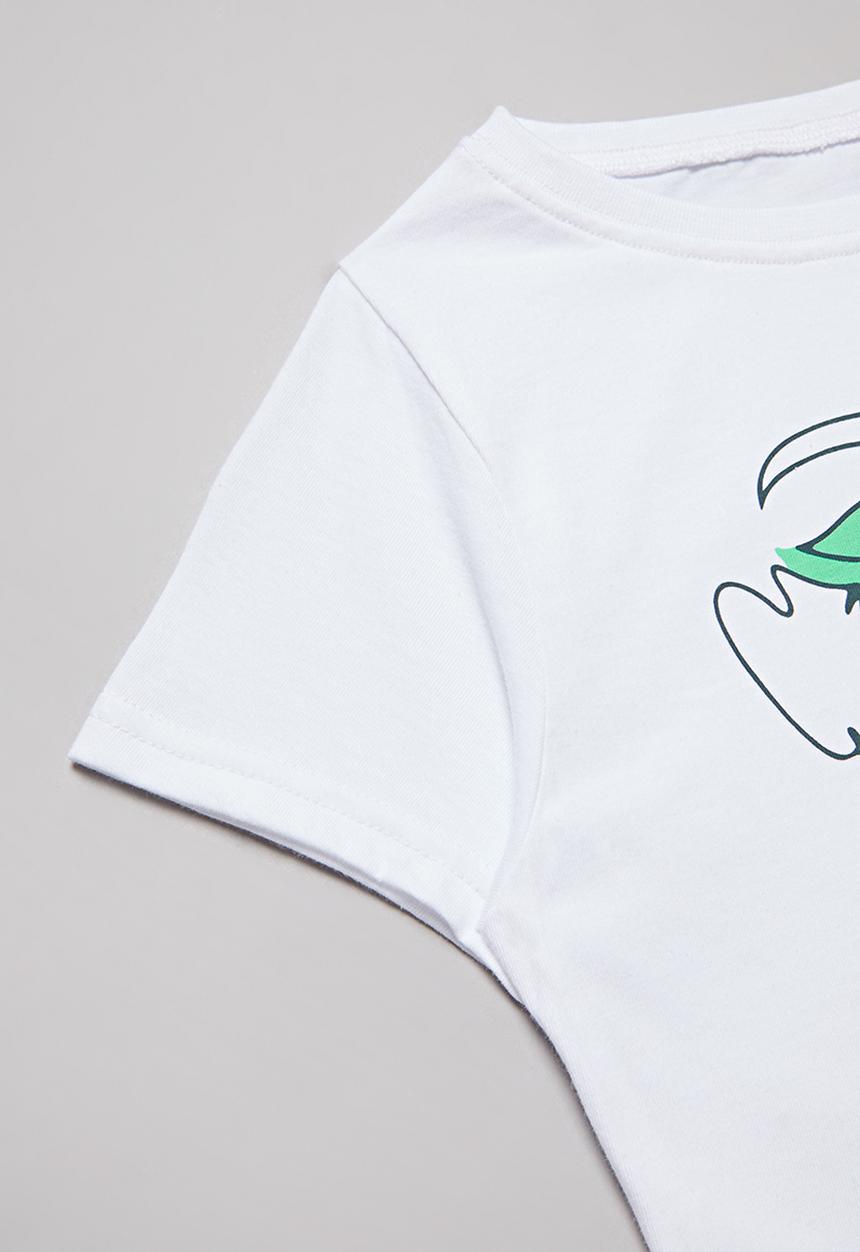 Rebel Republic - Printed tee - white