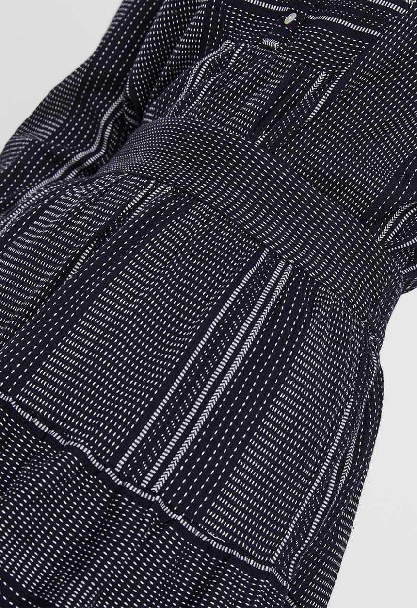 Vero Moda - Hazel skirt - navy & white