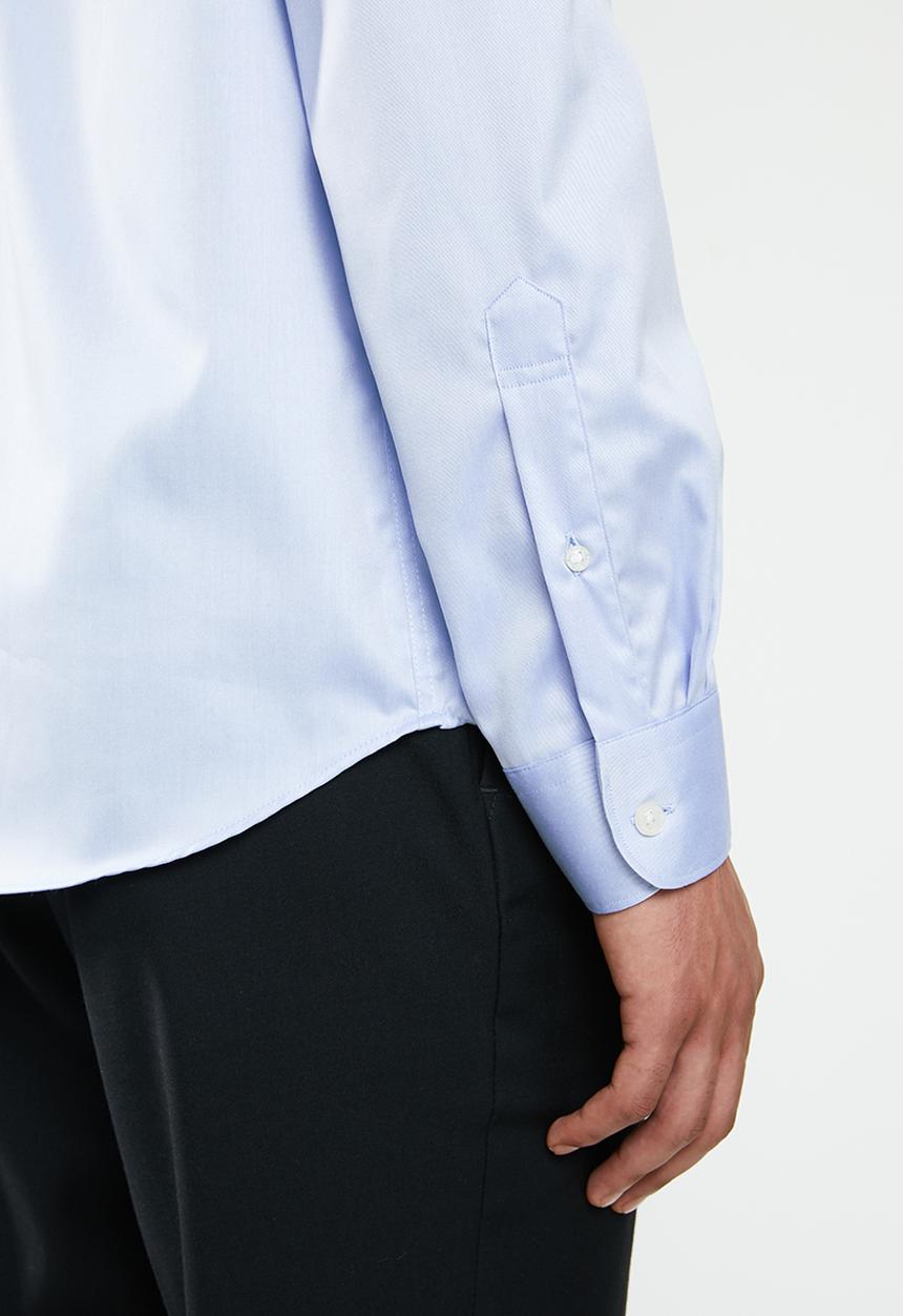 POLO - Prs Kent wrinkle free shirt - blue