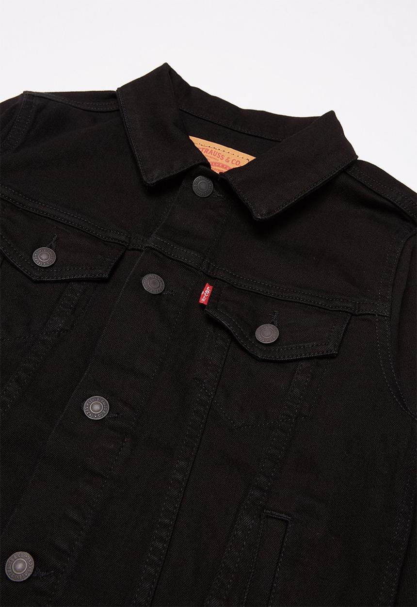 Levi’s® - Denim trucker jacket - black
