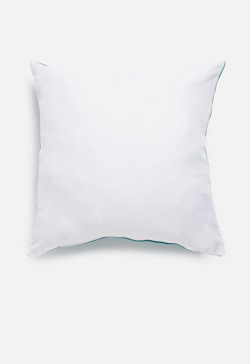 Grey Gardens - Hex cushion cover - ocean