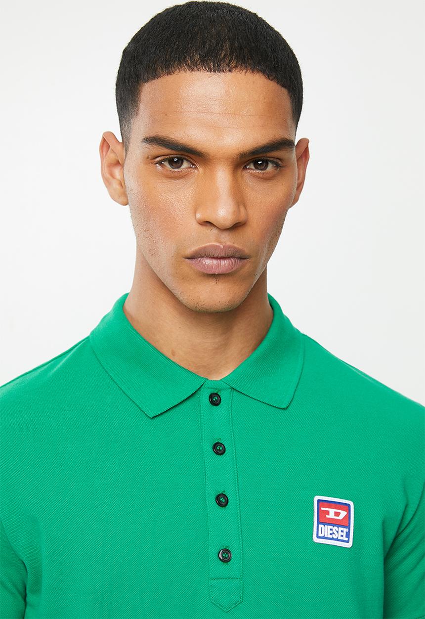 Diesel  - T-kal-patch polo - green