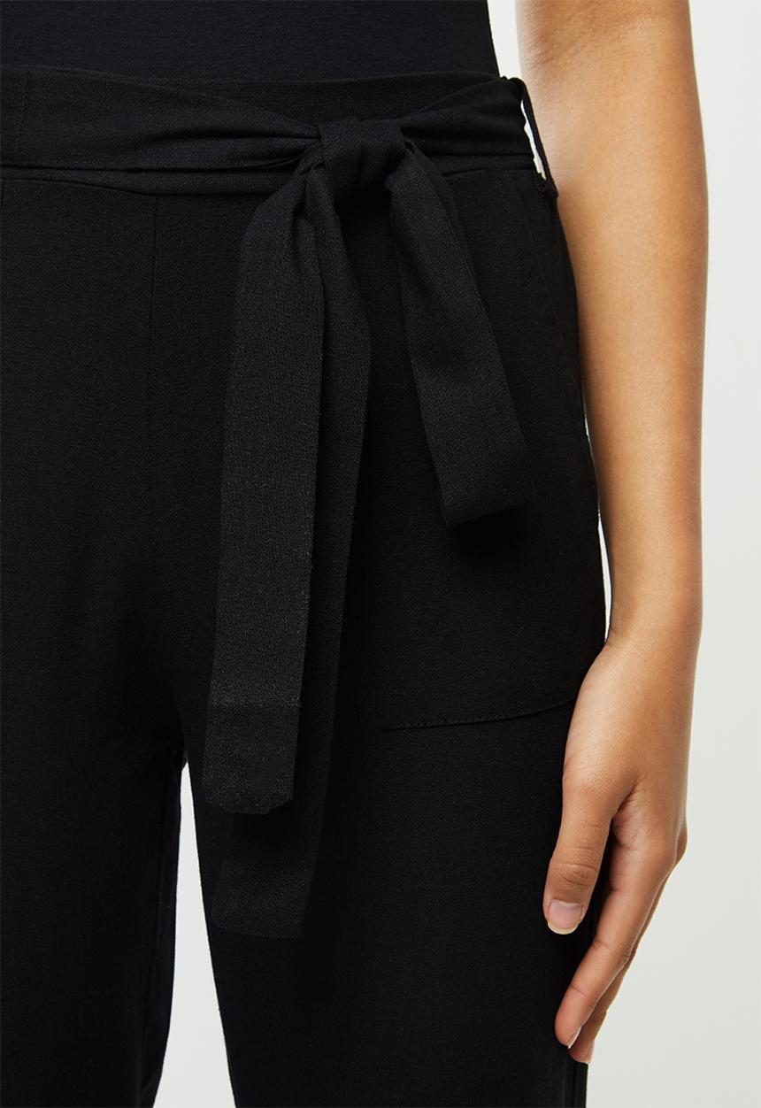 VELVET - Linen jogger pant-ivory