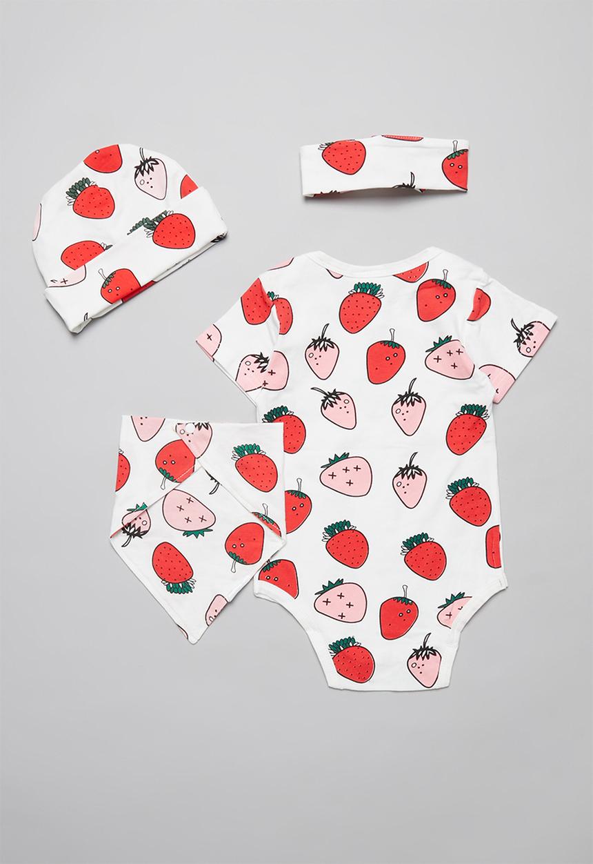 Pop Candy - Girls 4 strawberry set - multi