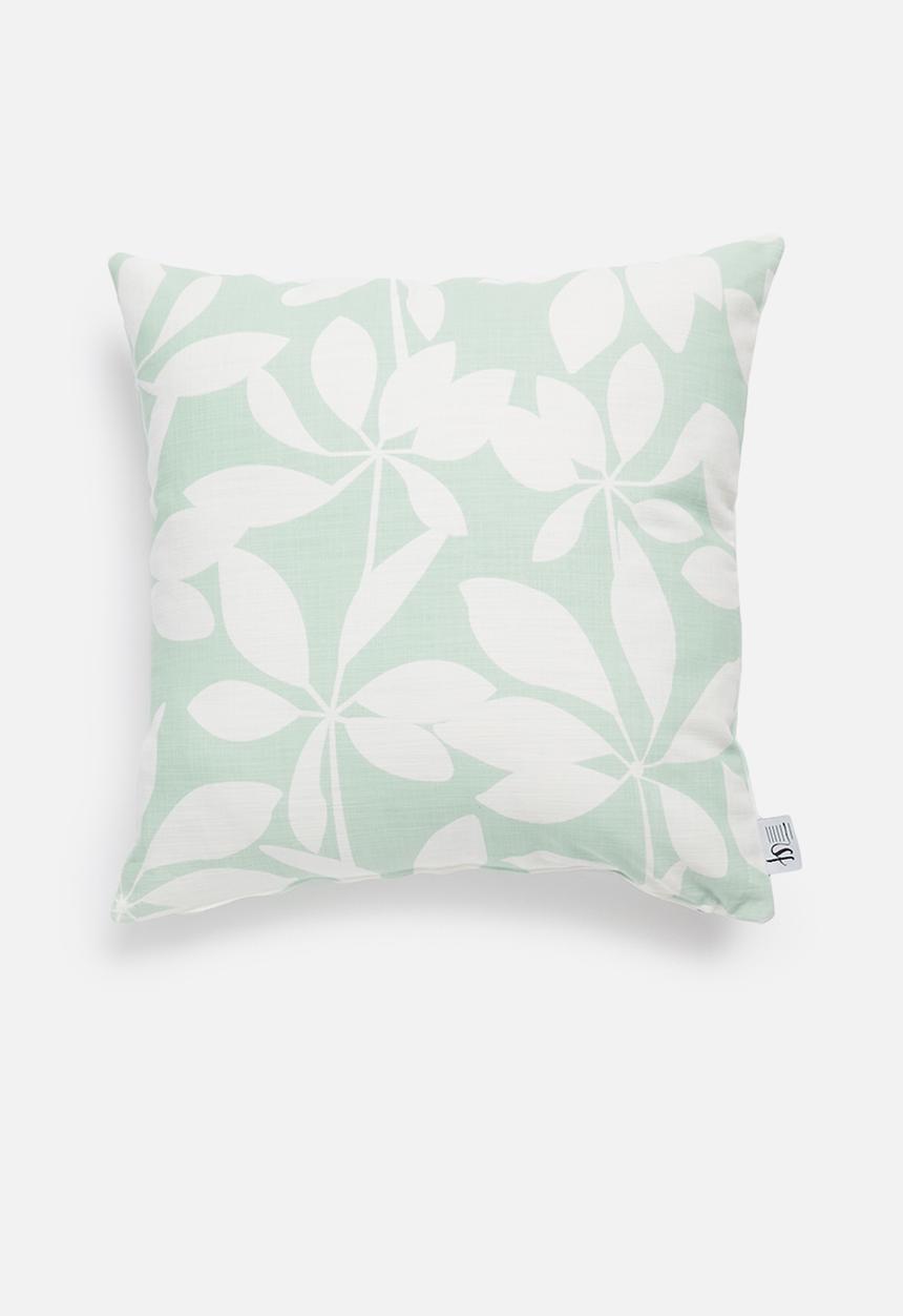 Sixth Floor - Cut-out cushion cover - duckegg