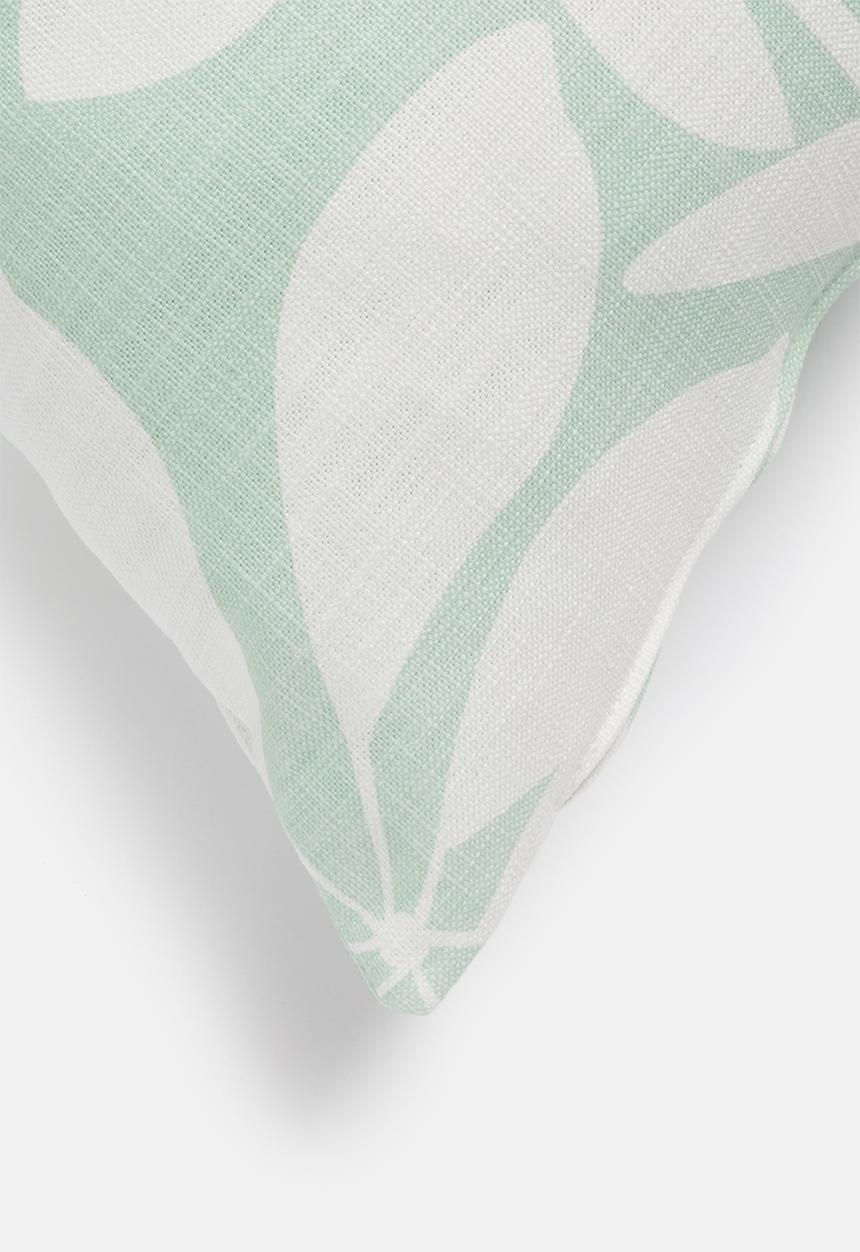Sixth Floor - Cut-out cushion cover - duckegg