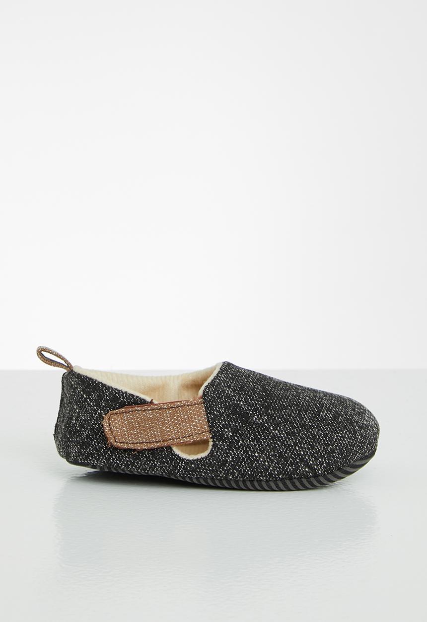 Pop Candy - Baby boys slip-on - black & brown