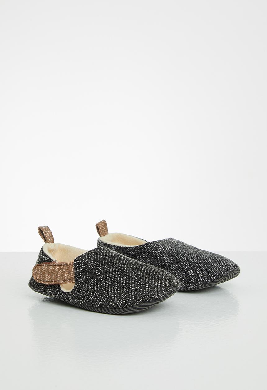Pop Candy - Baby boys slip-on - black & brown