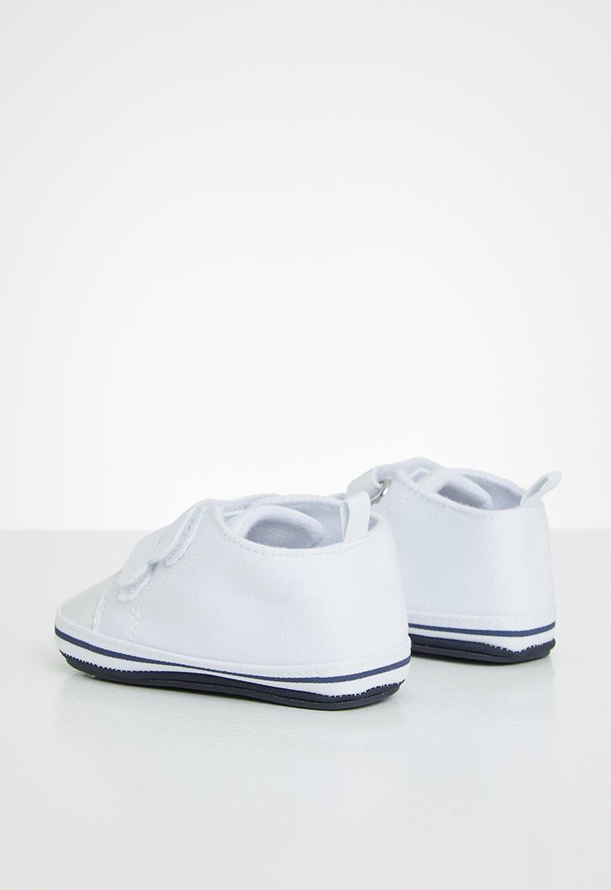 Pop Candy - Velcro strap sneaker - white