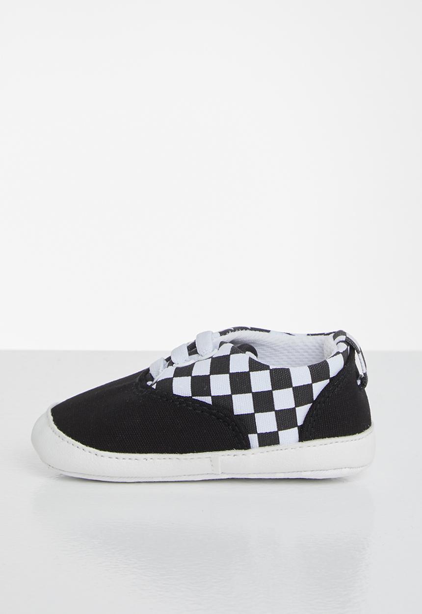 Pop Candy - Baby sneaker - black & white