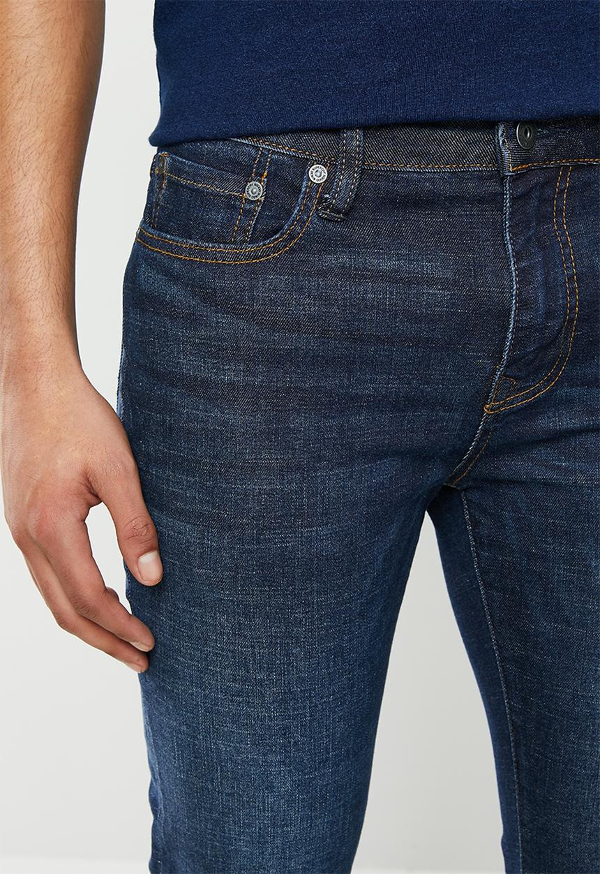 Superdry. - Travis skinny denim - dark blue