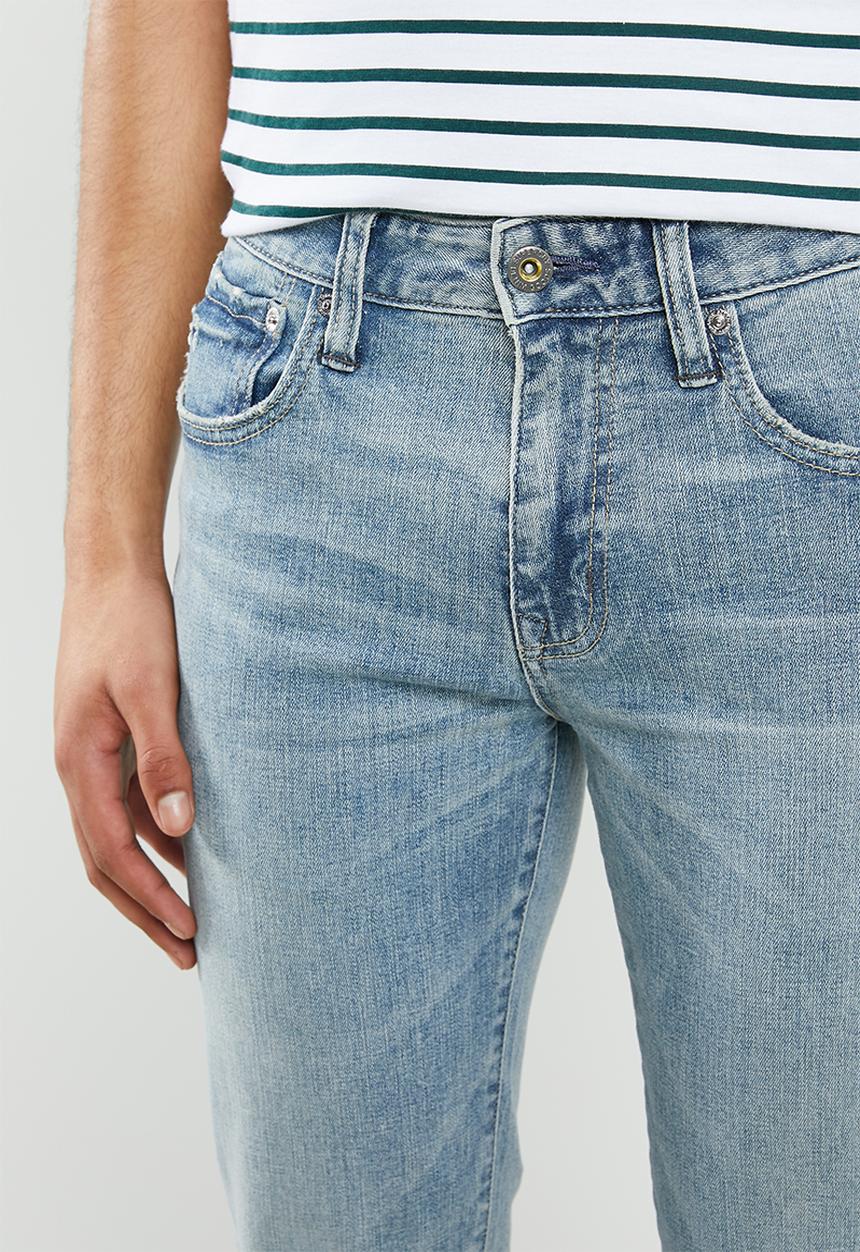 Superdry. - Tyler slim denim - vintage blue