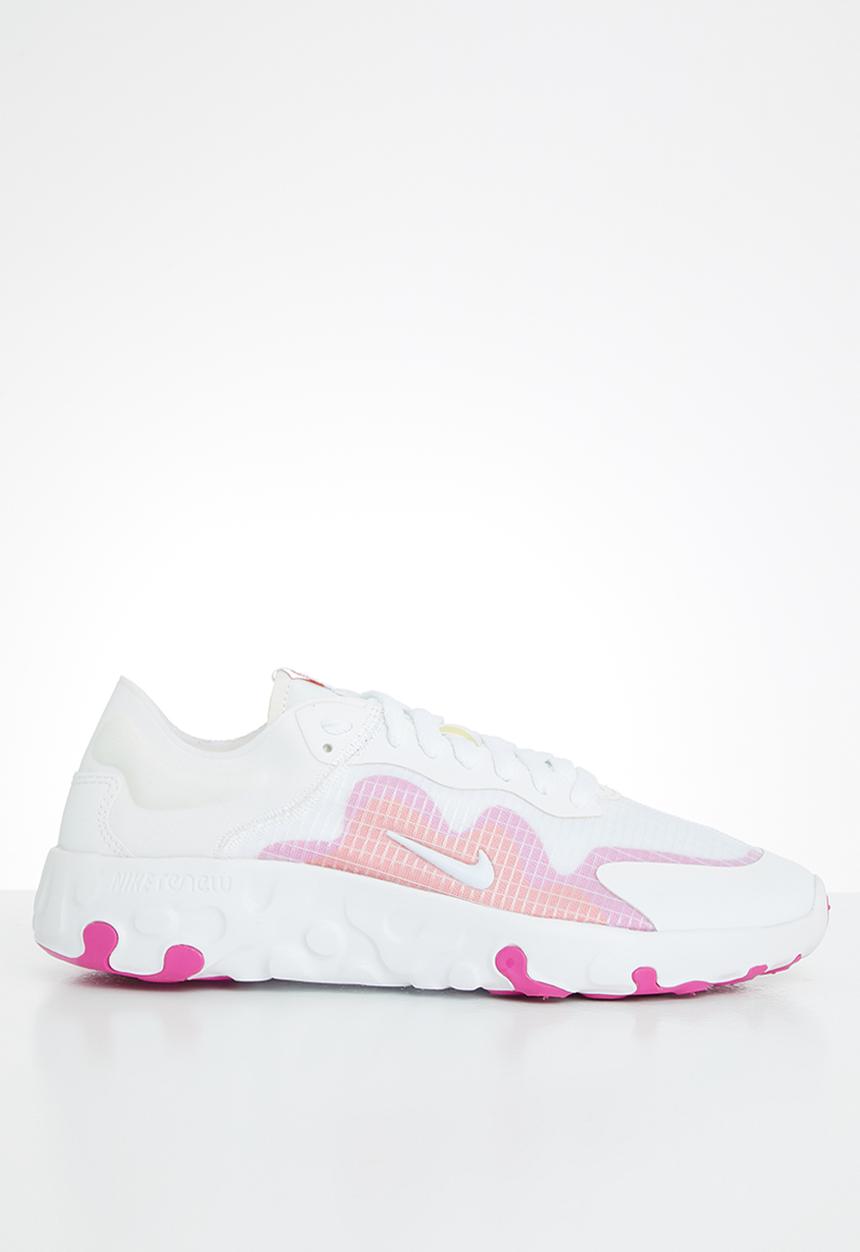 Nike - Renew Lucent - white/white-team orange-fire pink