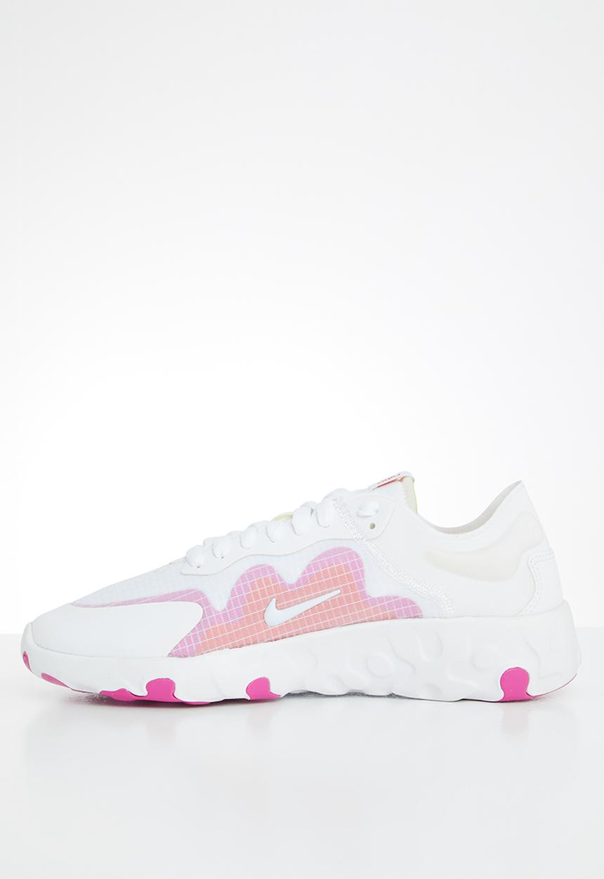 Nike - Renew Lucent - white/white-team orange-fire pink