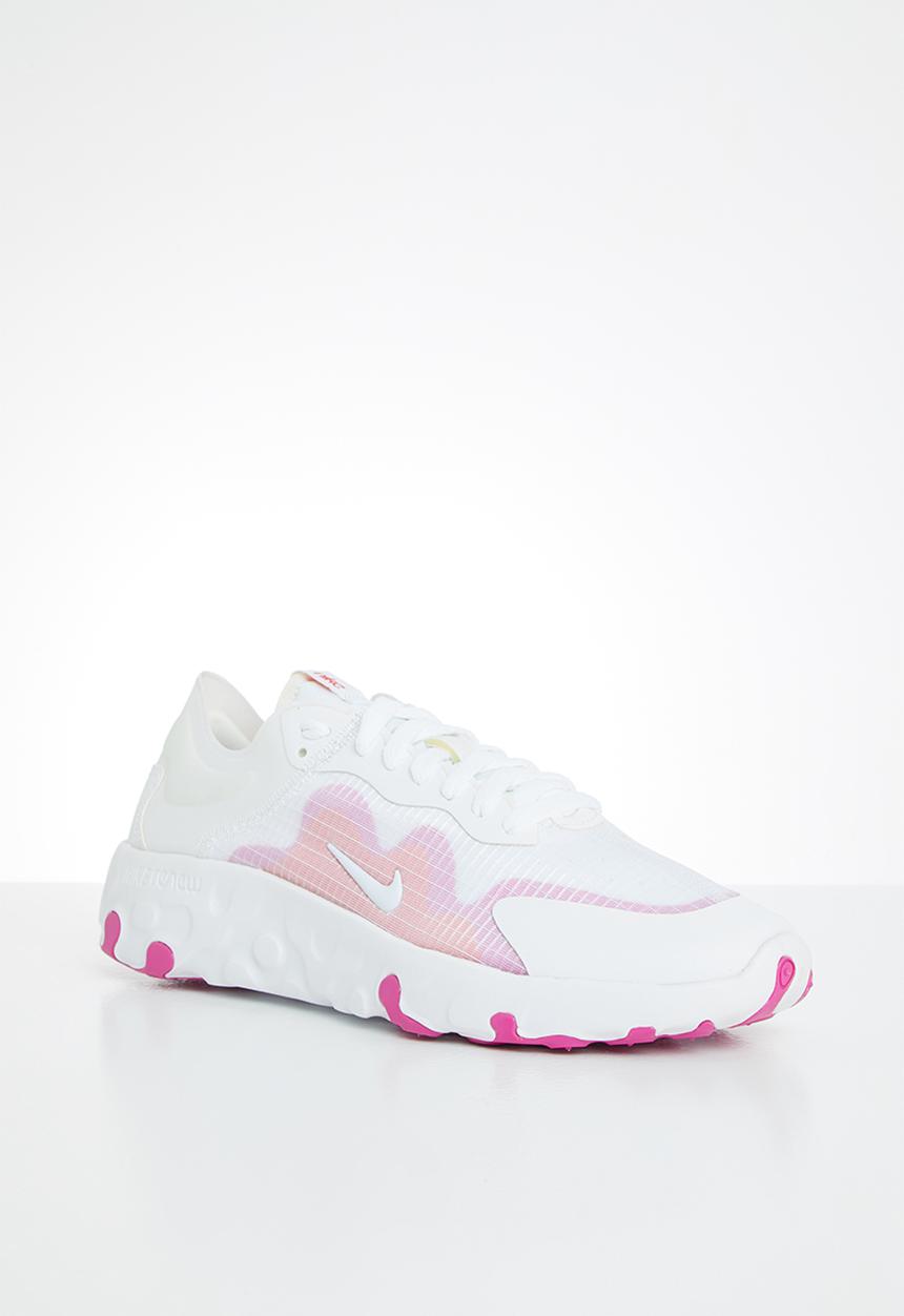 Nike - Renew Lucent - white/white-team orange-fire pink