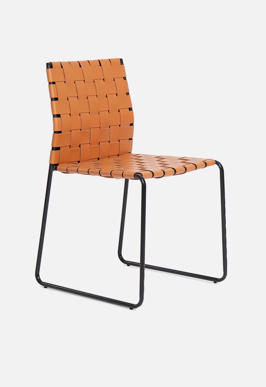 Sixth Floor - Woven dinning chair - brown
