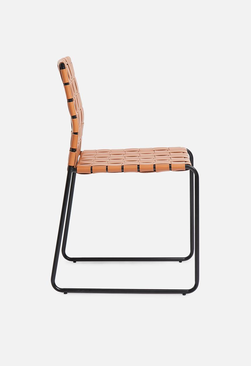 Sixth Floor - Woven dinning chair - brown