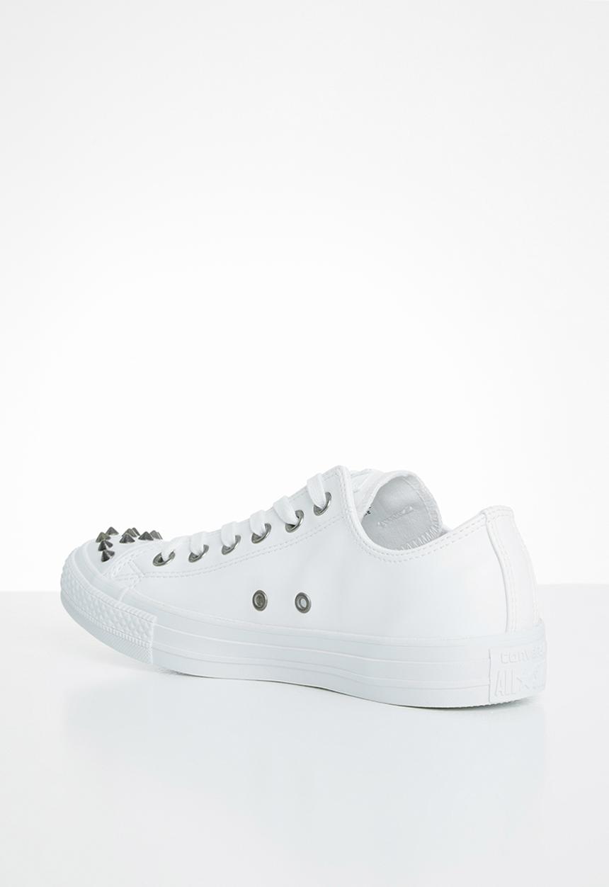 Converse - CTAS sl + studs lo  - white
