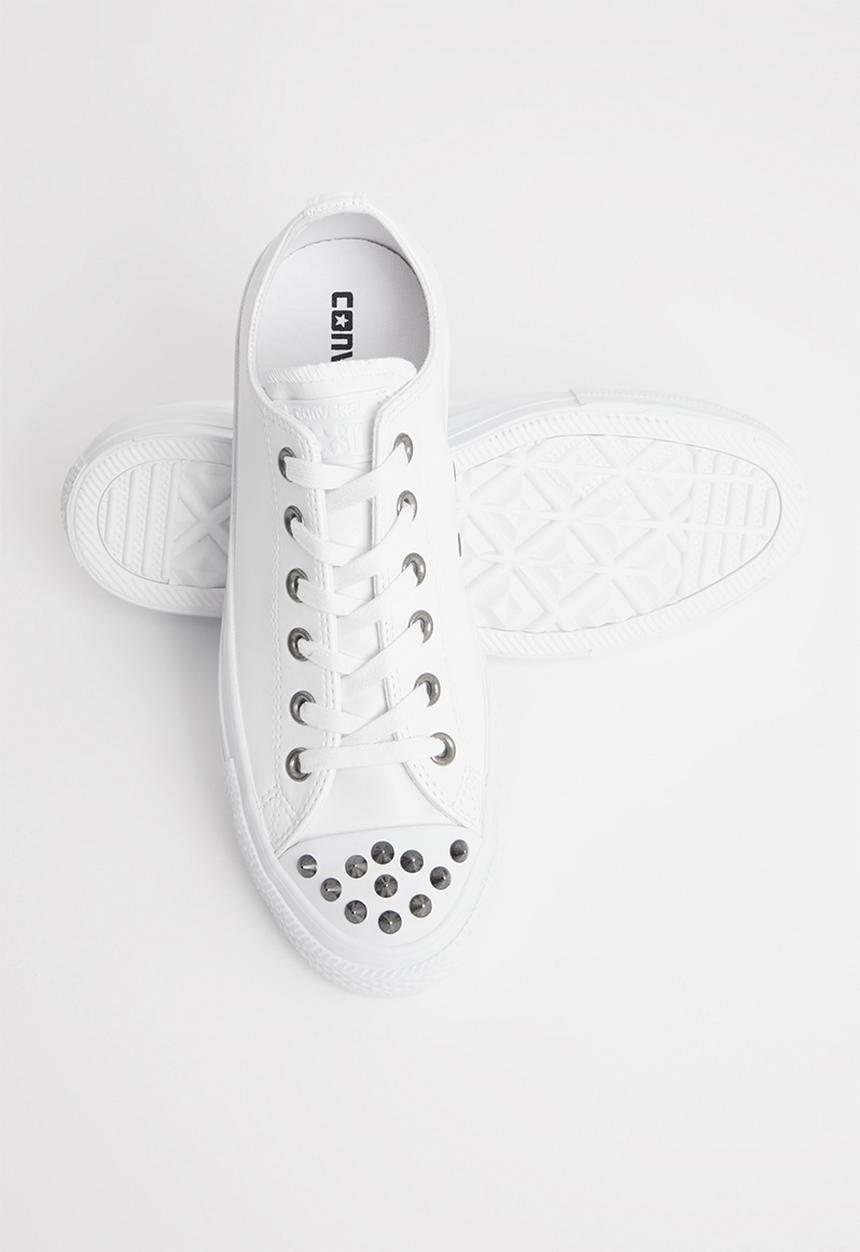 Converse - CTAS sl + studs lo  - white