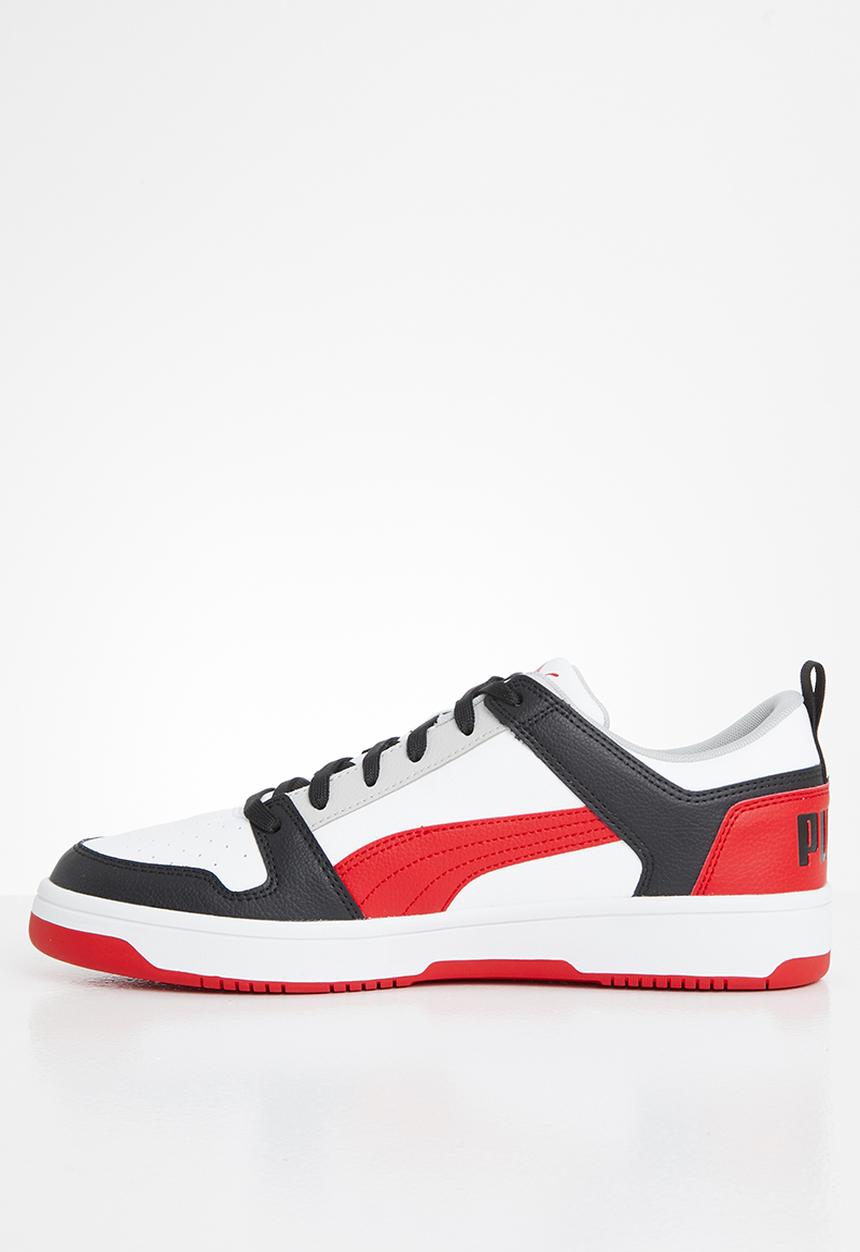 PUMA - Puma rebound layup lo sl - puma white-high risk red-puma black-gray violet