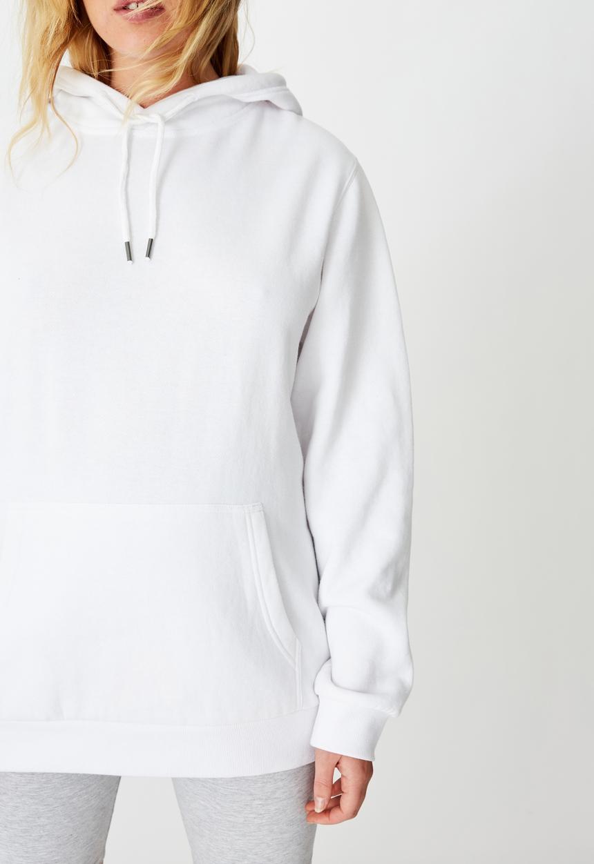 Factorie - Basic hoodie -  white