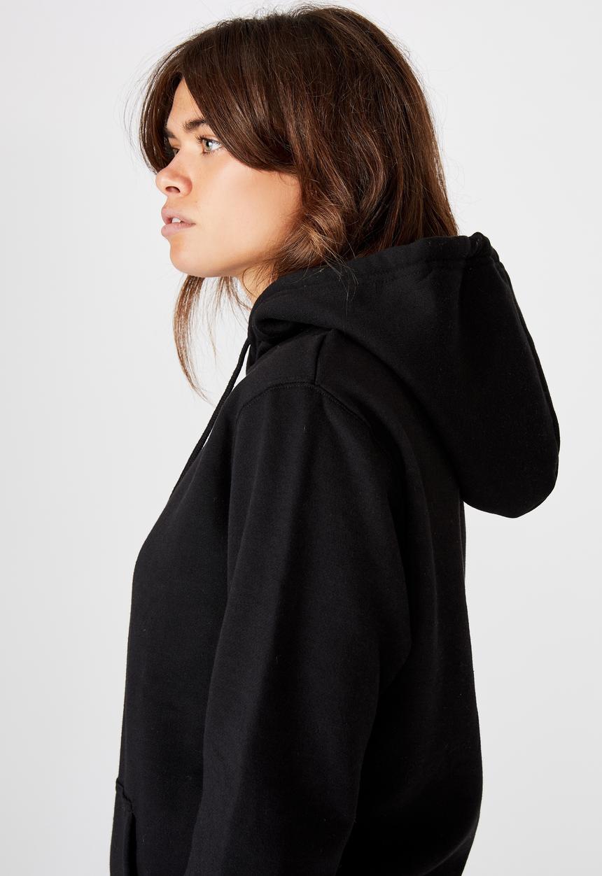 Factorie - Basic hoodie - black