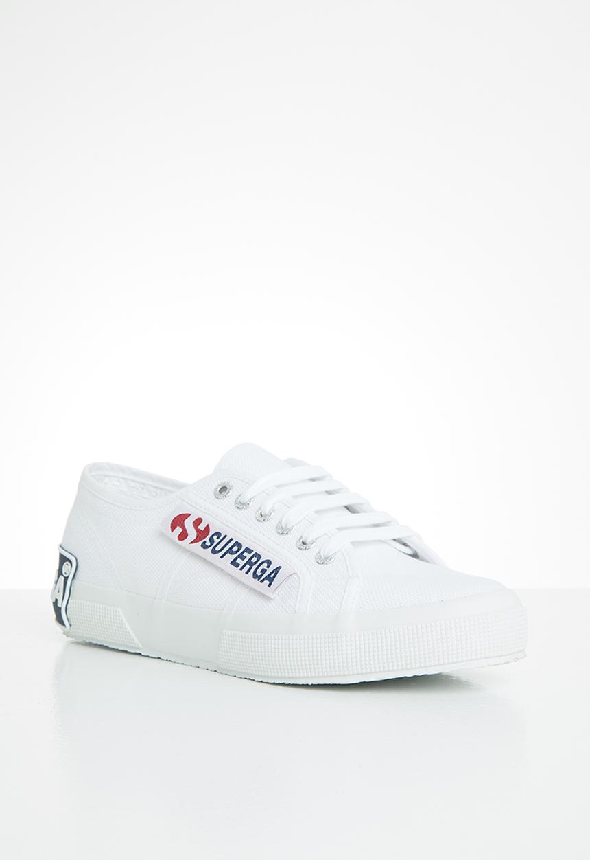 SUPERGA - 2750 big branded loud classic lo - white