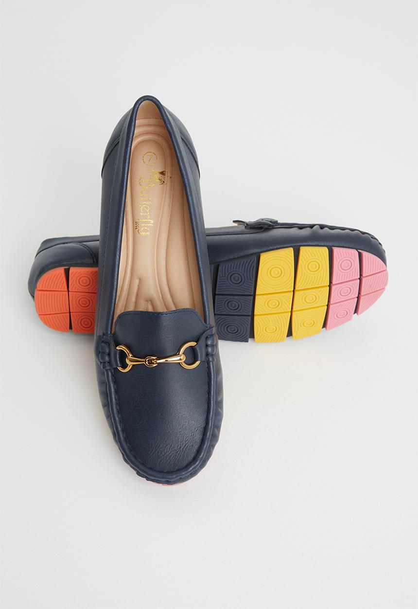 Butterfly Feet - Linhaven loafer - navy