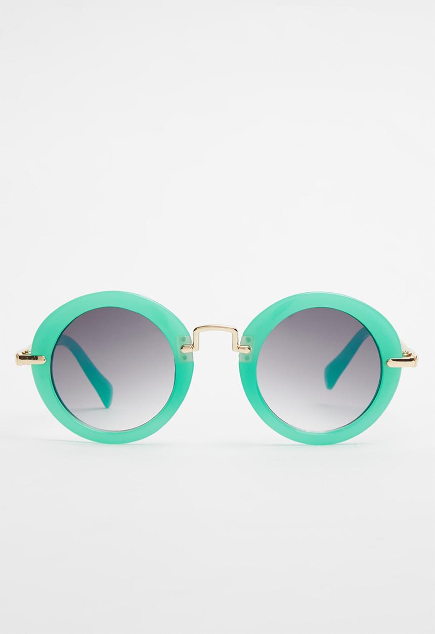 Rebel Republic - Round sunglasses - aqua